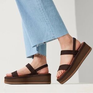 ROTHY’s The Lightweight Wedge Sandal Size 11